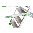 Plateforme de magasinage aluminium 7 marches 150 kg - 835007657