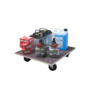 Plateau roulant bois glissnot 600 x 600 mm roues NY 350 kg - 860000325