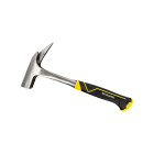 Marteau de charpentier, porte-clou magnétique, forgé, manche cuir, 1000 g