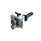 Plieuse à main simple 2 rouleaux-350mm