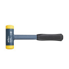 Massette sans rebond avec embouts mi-durs et manche en acier - 300 mm - WIHA - 02124