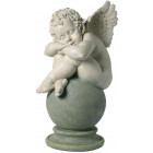 Statuette ange dormeur en résine