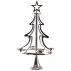Sapin porte bougie en aluminium