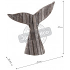 Queue de baleine en bois recyclé 45cm