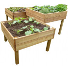 Potager surélevé en douglas 1 mètre (lot de 3)