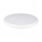 V-tac pro vt-12s plafonnier dome slim led 12w chip samsung surface rond blanc neutre 4000k ip65 - sku 820