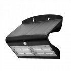 V-tac vt-767-7 7w led solaire wall light externe ip65 + capteur pir couleur noir - sku 8279
