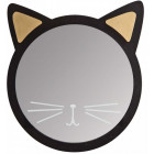 Miroir chat en bois