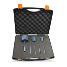 Coffret 8 trépans diamantés perceuse ø 6, 8, 10, 12, 28, 35, 43, 68 mm - 251955