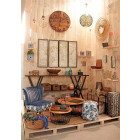 Lampe en rotin