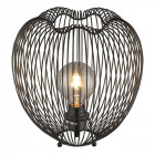 Lampe de table noir mat leeds 1 lumières