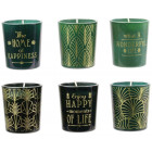 Coffret 6 bougies à la vanille "a wonderful life"