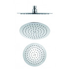 Tête de douche ronde en inox chromé ø 250 mm angle d'inclinaison réglable