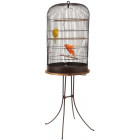 Ensemble cage rétro pour oiseaux marthe 45 cm avec pieds