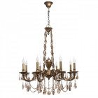 Chandelier laiton classic 8 ampoules 220 cm