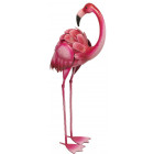 Bébé flamant rose  décoratif en métal