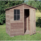 Abri de jardin en pin 2.20 m² brio