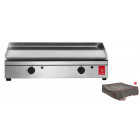 Plancha en inox avec housse alfa 60 cm