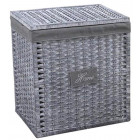 Panier à linge home avec couvercle grand modèle