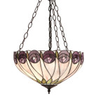 Suspension 40 cm hutchinson, verre et métal