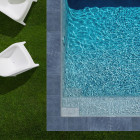 Kit complet | margelles pour piscine 4x4m en pierre bleue vietnam (+ colle, joint, hydrofuge ...)