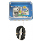 Coffret de gestion et de protection manque d eau Bi-tension - Micro DSN Bi-Tension/10 A avec électrode + 40 m de câble