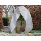 Couverture d'hiver avec fermeture 70 g/m² beige 2x1,5x1,5 m