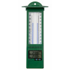 Thermomètre numérique min-max d'extérieur 9,5x2,5x24 cm