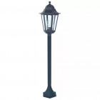 Lampe d'éclairage de jardin 60 w noir 125 cm clas5000.037