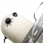 Bestron ventilateur sur pied 45 cm 50 w blanc cassé afs45re