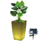 Lampe/pot de fleurs rechargeable à led 50 cm