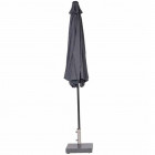 Garden impressions parasol lotus 300 cm gris foncé 11082