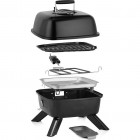 Gril barbecue hybride portable 2000 w noir