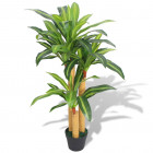 Plante artificielle avec pot dracaena 100 cm vert