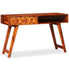 Table d'écriture bois massif de sesham 118 x 50 x 76 cm