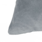 Housses de coussin 4 pcs tissu 40x40 cm gris