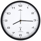 Horloge murale radioguidée mouvement à quartz 31 cm blanc/noir