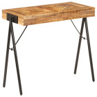 Table console bois de manguier massif 80 x 40 x 75 cm