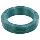 Fil de liaison de clôture 250 m 0,9/1,4 mm acier vert noirâtre