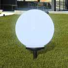 Boule solaire extérieure de jardin 40cm 1 pc avec piquet de sol