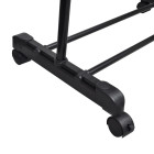 Porte-manteaux réglables 2 pcs 1 rail d'accrochage