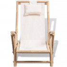 Chaise de terrasse bambou
