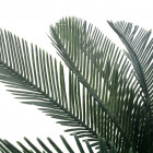 Plante artificielle avec pot palmier cycas vert 125 cm