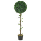 Plante artificielle laurier avec pot vert 130 cm