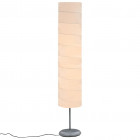 Lampadaire avec support 121 cm blanc e27