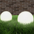 Lampes à LED sous forme de boule 4 pcs Sphérique 30 cm PMMA