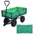 Bâche de chariot de jardin vert tissu