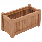 Jardinière 50x25x25 cm bois de teck solide