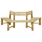 Banc de jardin 240 cm bois de pin imprégné