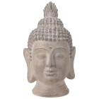Tête de bouddha décorative 31x29x53,5 cm